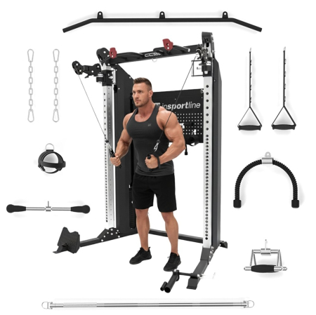 Aparate Fitness Multifunctionale - Aparat multifunctional Power Rack inSPORTline Cable Column CC550