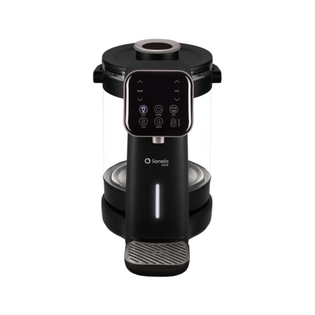 Aparat pentru incalzirea si declorizarea apei, Lionelo, Babypresto 2.0, Pentru lapte parf, Lampa UV, Rezervor 3l, Lumina de noapte, Dozare 30- 300 ml, 1200 W, Afisaj digital, Negru [4]