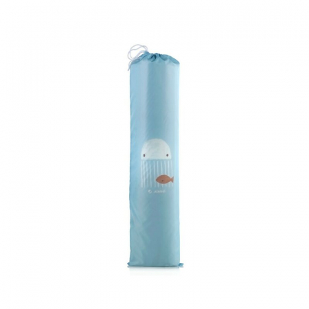 Aparatoare pat Jane 130 x 55 cm cu saculet de depozitare Lazuli Blue [1]