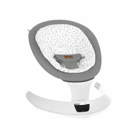 Balansoar electric, Jane, Moon, Cu 5 trepte de viteza, Timer, 12 melodii si 5 sunete ale naturii, Conform cu standardul european EN 12790:2023, Mist [8]