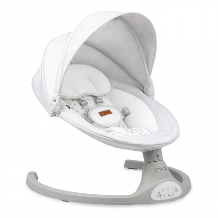 Balansoar electric MoMi Lami, Light Grey [5]
