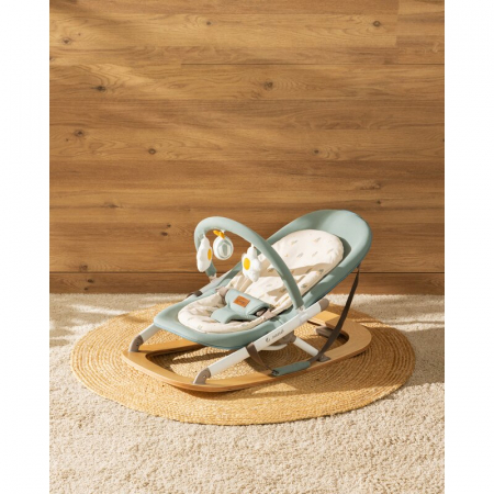 Balansoar Jane Kalm Pliabil cu bara de jucarii si spatar reglabil Botanic [10]