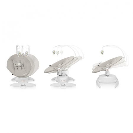 Balansoar Lionelo Mell 2 in 1 360 grade Bej [28]