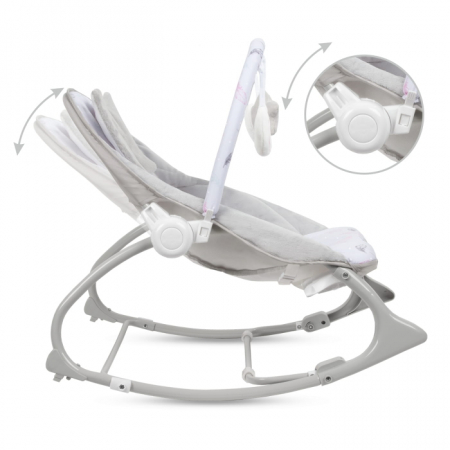 Balansoar multifunctional cu sunete si jucarii Kidwell Pino - Feathers [6]