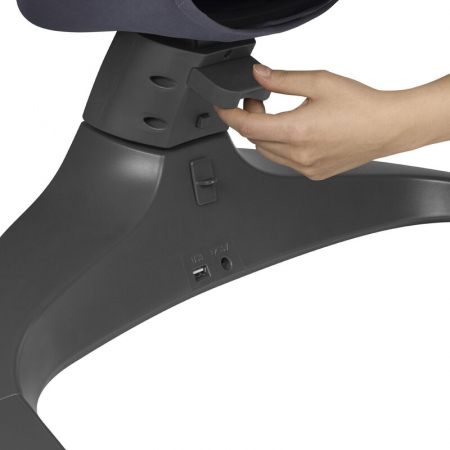 Balansoar si sezlong copii Ralf 2 in 1 Electric cu telecomanda - Lionelo [18]