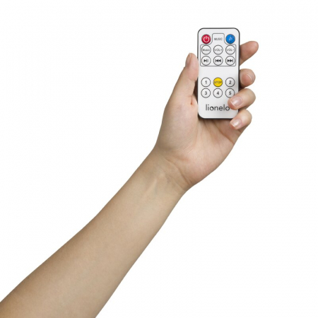 Balansoar si sezlong copii Ralf 2 in 1 Electric cu telecomanda - Lionelo [28]