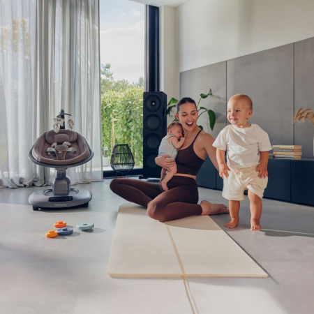 Balansoar si sezlong Lionelo Blossom pana la 9 kg Mov [24]