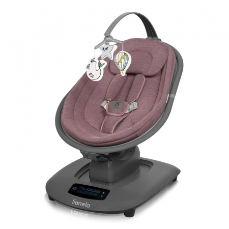 Leagane & balansoare & sezlonguri - Balansoar si sezlong Lionelo Blossom pana la 9 kg Mov