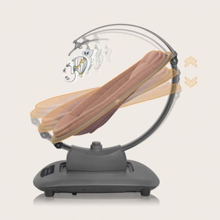 Balansoar si sezlong Lionelo Blossom pana la 9 kg Mov [4]