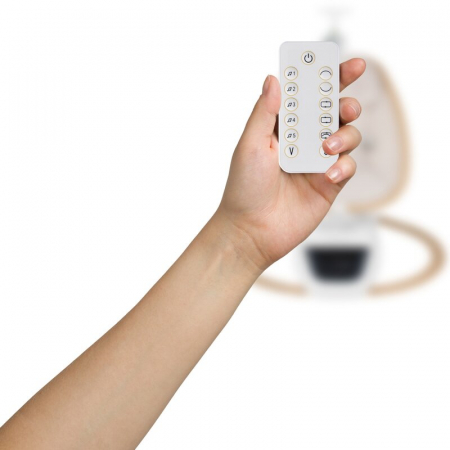 Balansoar si sezlong Lionelo Olivia 2 in 1 Electric cu leganare 3D Bej [18]