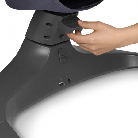 Balansoar si sezlong  Lionelo Ralf 2 in 1 Electric Gri/Alb [13]