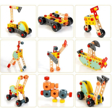 Banc de lucru din lemn pentru copii Ecotoys TL812003 [7]