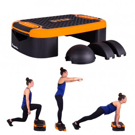 Steppere Fitness - Banca aerobic multifunctionala inSPORTline Multifun