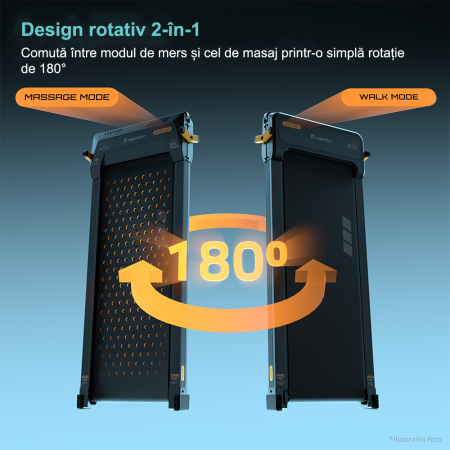 Banda de alergare cu masaj inSPORTline ZenRun NOON [11]