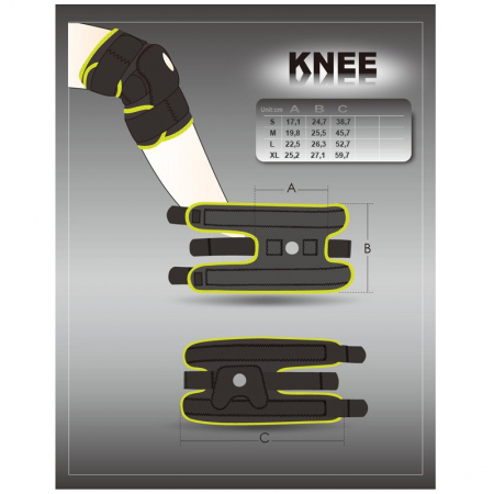 Bandaj inSPORTline pentru genunchi [3]