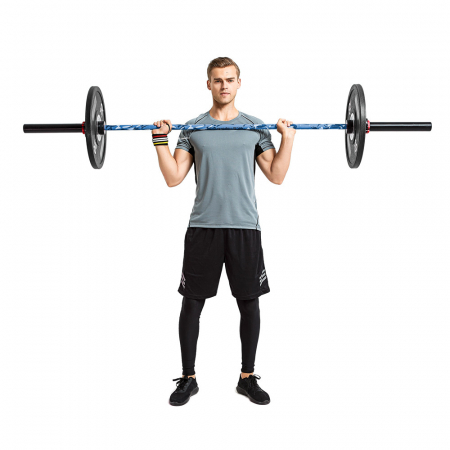 Bara Haltera cu Rulmenti inSPORTline OLYMPIC OB-86 PCWC [3]