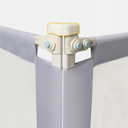 Bariera protectie pat culisanta XXL 200 cm Classic Primabobo, inaltime reglabila 68-98 cm [1]