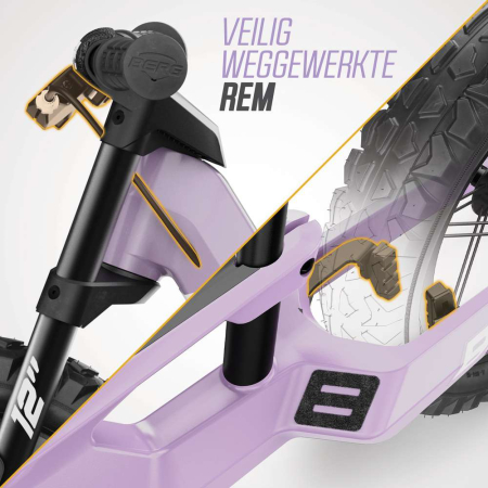 BERG Biky Cross Mov cu Frana de Mana [3]