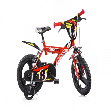 Biciclete copii cu roti 16 inch (4-9 ani) - Bicicleta 163 GLN - Dino Bikes