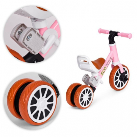 Bicicleta 2 in 1 cu pedale detasabile Ecotoys LC-V1307N [6]