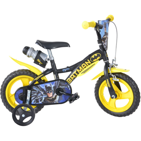 Biciclete copii cu roti 12 inch (3-6 ani) - Bicicleta copii Dino Bikes 12' Batman