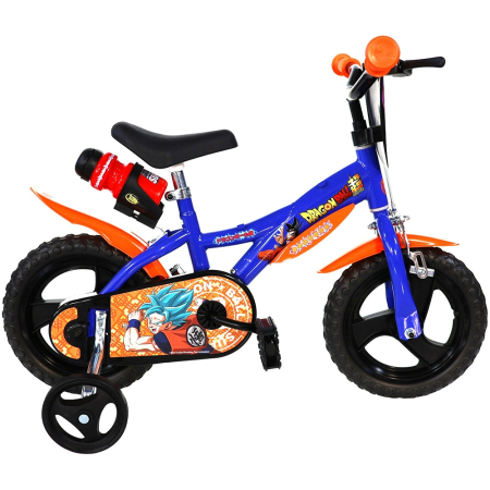 Biciclete copii cu roti 12 inch (3-6 ani) - Bicicleta copii Dino Bikes 12' Dragon Ball