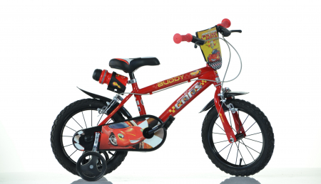 Biciclete copii cu roti 16 inch (4-9 ani) - Bicicleta copii Dino Bikes 16' Cars