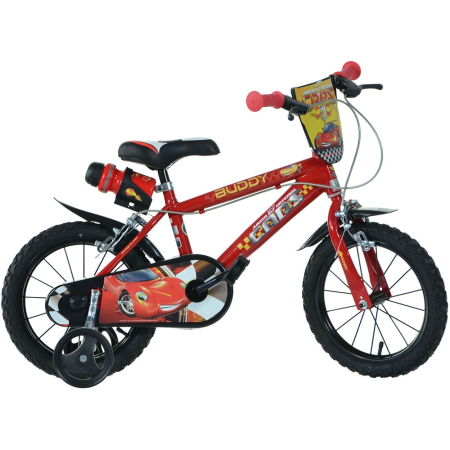 Biciclete copii cu roti 16 inch (4-9 ani) - Bicicleta copii Dino Bikes 16' Cars