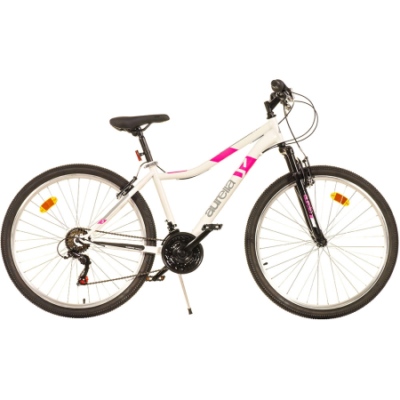 Biciclete cu roti 27 inch - Bicicleta Dino Bikes 27,5'' MTB femei Ring alb