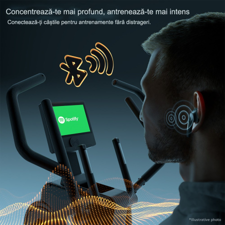 Bicicleta eliptica inSPORTline ZenStride 1200 [9]