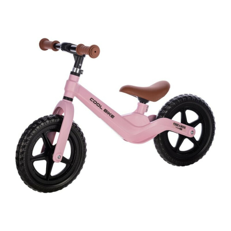 Biciclete fara pedale - Bicicleta fara pedale, Free2Move, Cool Bike, Cu ghidon si sa reglabile, Roti din EVA, Pana in 30 Kg, Roti 12 inch, 24 luni+, Pink