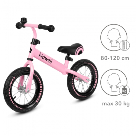 Bicicleta fara pedale Kidwell Cruzer Flower - Pink [4]