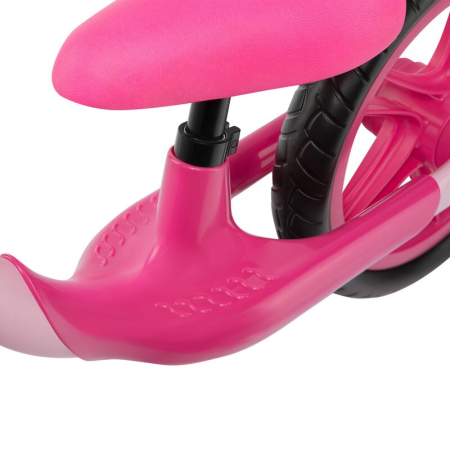 Bicicleta fara pedale, Lionelo, Alex, Usoara, cu ghidon si sa reglabile, Greutate 3.3 Kg, cu roti din spuma EVA, 12 inch, Bubblegum [11]