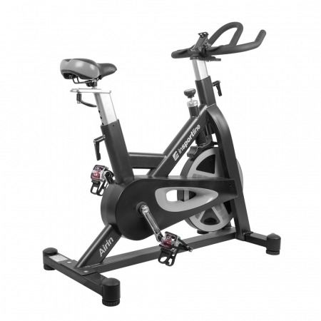 Biciclete Fitness - Bicicleta indoor cycling inSPORTline Airin/negru-gri