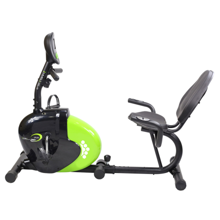 Bicicleta Magnetica Recumbent HMS R9259 PLUS, negru-verde [5]