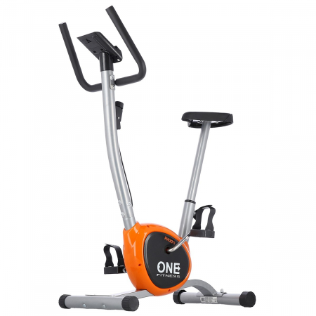 Biciclete Fitness - Bicicleta mecanica HMS ONE RW3011 Argintiu/Portocaliu