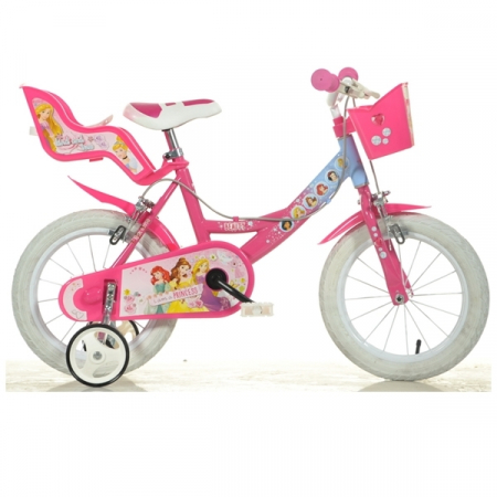 Biciclete copii cu roti 16 inch (4-9 ani) - Bicicleta Princess 16" - Dino Bikes-164PSS
