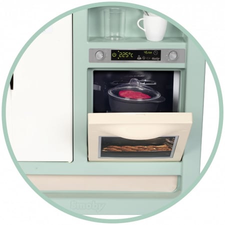 Bucatarie Smoby Cherry Kitchen cu 25 accesorii [6]