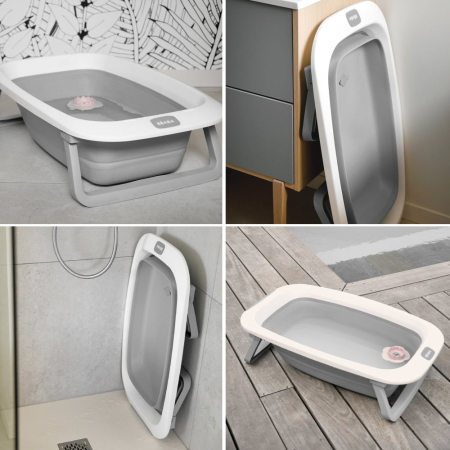 Cadita pliabila Beaba Eazy Pop Velvet Grey [3]