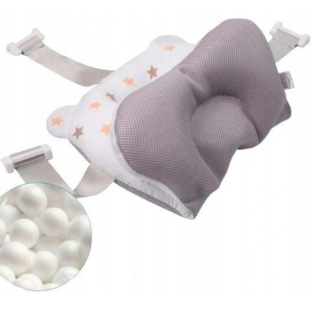 Cadita pliabila cu termometru si suport anatomic Genua Premium beige [1]