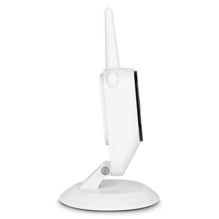 Camera aditionala, Lionelo, Babyline 3.2, Full HD, Zoom digital 3x, cu mod de noapte, Stocare micro SD de pana la 128 GB, Cablu de 2,6 m, Alb [2]