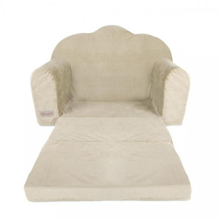 Canapea extensibila Klups catifea beige V110 [2]