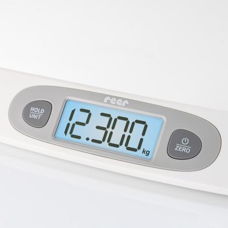 Cantar digital pentru bebelusi BabyCare, pana la 25 kg, ecran iluminat, memorie, 0+ luni, Reer 64120 [9]