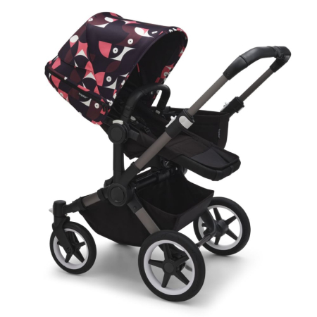 Capotina carucior Bugaboo Donkey 5 Animal Explorer Pink Red [1]