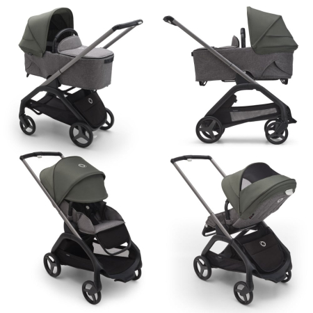 Capotina carucior Bugaboo Dragonfly Forest Green [1]