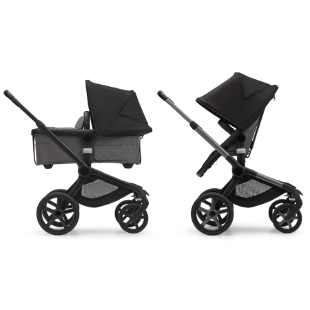 Capotina carucior Bugaboo Fox 5 Lynx Midnight Black [1]