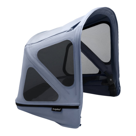 Accesorii diverse carucioare - Capotina cu extensie plasa insecte Bugaboo Donkey Seaside Blue