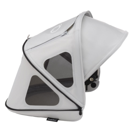 Accesorii diverse carucioare - Capotina cu extensie plasa insecte Bugaboo Dragonfly Misty Grey