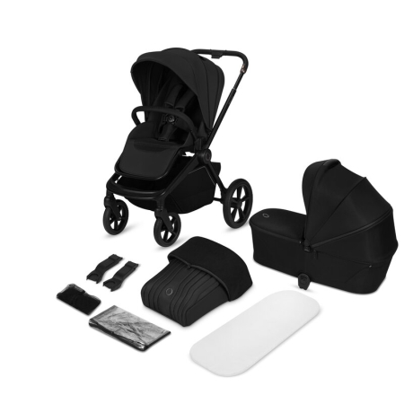 Carucior 2 in 1, Lionelo, Freya, Landou si salteluta ventilate, Pliabil, Reglare spatar-3 pozitii, Suport de picioare-4 pozitii, Maner reglabil-3 pozitii, Adaptori inclusi compatibili cu Cybex, Maxi-C [0]
