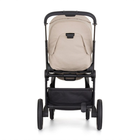 Carucior 2 in 1, Petite&Mars, Scout, Cu landou pliabil, Reversibil, Spatar si suport de picioare reglabile in 3 pozitii, Maner ajustabil, Cu accesorii, Pana la 22 kg, 0 luni+, Bej [14]